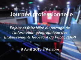 Journée professionnelle du 9 avril 2015 :